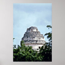 Spitze von EL Caracol Poster