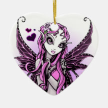 "Spitzen-" gotische rosa Tätowierungs-Fee-Verzieru Ornamente
