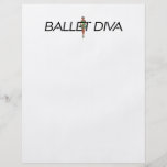 SPITZENballett-Diva Flyerbedruckung