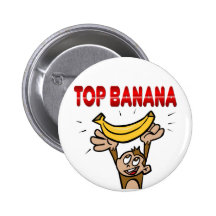 Spitzenbanane Anstecknadelbuttons