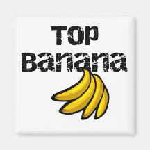 Spitzenbananen-T-Shirts und Geschenke Kühlschrankmagnete
