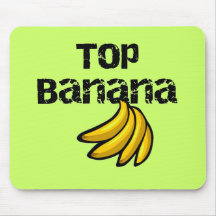 Spitzenbananen-T-Shirts und Geschenke Mauspad