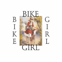 SPITZENfahrrad-Mädchen Foto Skulptur