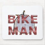 SPITZENfahrrad-Mann Mauspad