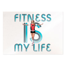 SPITZENFitness ist mein Leben Visitenkarte