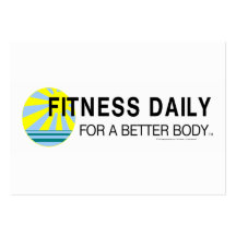 SPITZENFitness täglich Visitenkarte