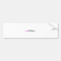 Spitzenmutter Auto Sticker