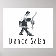 SPITZENtanz-Salsa Plakat