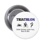 SPITZENTriathlon Anstecknadelbuttons