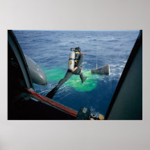 Splashdown u. Erholung der Zwillings-12 Plakat