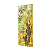 Sponsa de Libano (die Braut vom Libanon) Leinwand Drucke