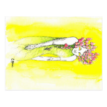 Spore gekleidet postkarte