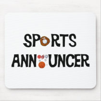 Sport-Ansager Mousepad mousepads