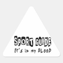Sport-Führer ist es in meinem Blut Sticker