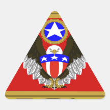 Sports USA Red.png Triangle Stickers