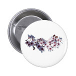 Sprig der Kirschblüten Anstecknadelbuttons