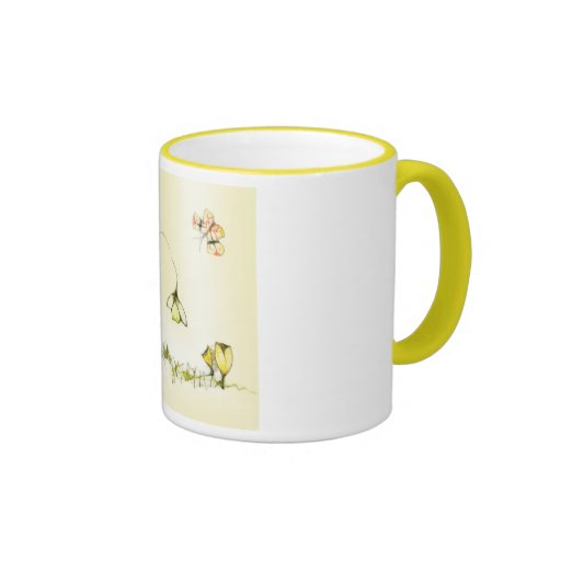 Springtime Kaffee Tasse