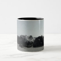 Spritzen der Wellen Tasse