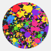 Spritzer-Tapete Sticker