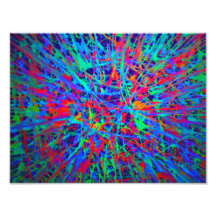 Spritzerfotodruck