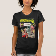 Spuk Comic-Buch Halloweens Tshirt