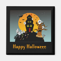 Spuk Haus-Halloween-Magnet Magnete