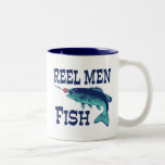 Spulen-Mann-Fische Kaffeehaferl