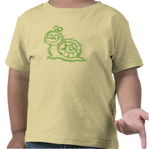 Sqiggle Schnecke-T-Shirt für Kinder