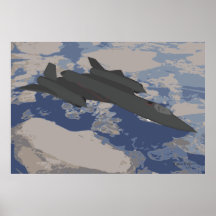 SR-71 Amsel "kühle überholte " Plakatdruck