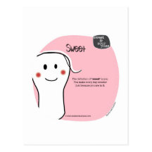 SSPG30A-Sweet süße und saure Mietze Postkarte