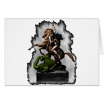 St George und der Drache Grußkarten