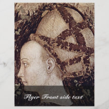 St George und die Prinzessin Details By Pisanello Bedruckte Flyer