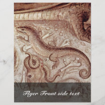 St George und die Prinzessin Details By Pisanello Flyerbedruckung