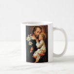 St- Josephbecher w/prayer auf Rückseite Kaffee Tasse