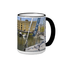 St Katherines Dock London Coffee Mugs
