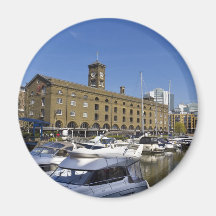St Katherines Dock London Refrigerator Magnets
