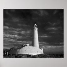 St Mary Leuchtturm-Plakat/Druck