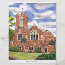 St.Matthews Chelston Flyerbedruckung