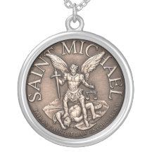 St Michael Pendent Amulett