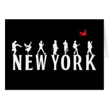 st_new Yorkleute Grußkarten