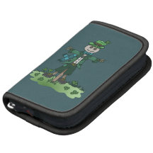 St Patrick Kleeblatt-Vogelscheuche Folio Planer