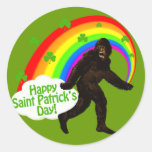 St Patrick Tag Bigfoot Sticker