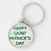 St Patrick Tag Keychain Schlüsselbänder