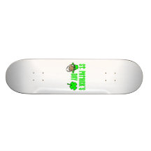 St Patrick Tag Personalisierte Skateboards