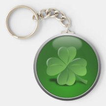 St Patrick Tagesglückliches Kleeblatt Schlüsselanhänger