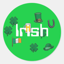 St Patrick Tagesiren Stickers
