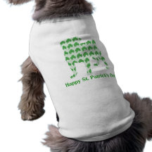 St Patrick TagesMops Hunde T Shirts