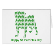 St Patrick TagesMops Karten