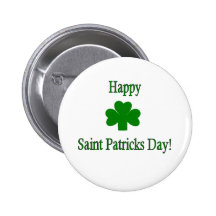 St. Patricks Day-Knopf Anstecknadel