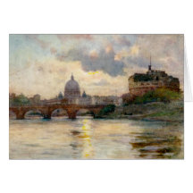 St Peter Rom vom Tiber Karten